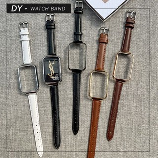 Thích hợp cho Xiaomi Redmi Smart band 2 pro / Xiaomi Smart band 8 Active / Xiaomi Mi band 7 pro / Huawei band 10 9 8 7 6 Dây da cổ điển