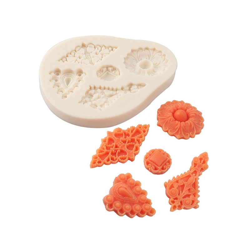 Khuôn Silicon Làm Mặt Dây Chuyền / Bông Tai DIY Độc Đáo Dễ Thương