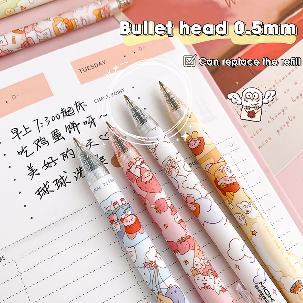 Bút Bi Họa Tiết Hoạt Hình Phong Cách Nhật Bản