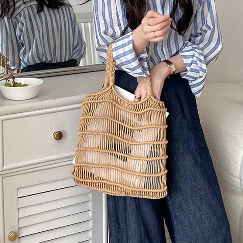 Túi Lưới Đeo Vai Phong Cách Hàn Quốc Cổ Điển