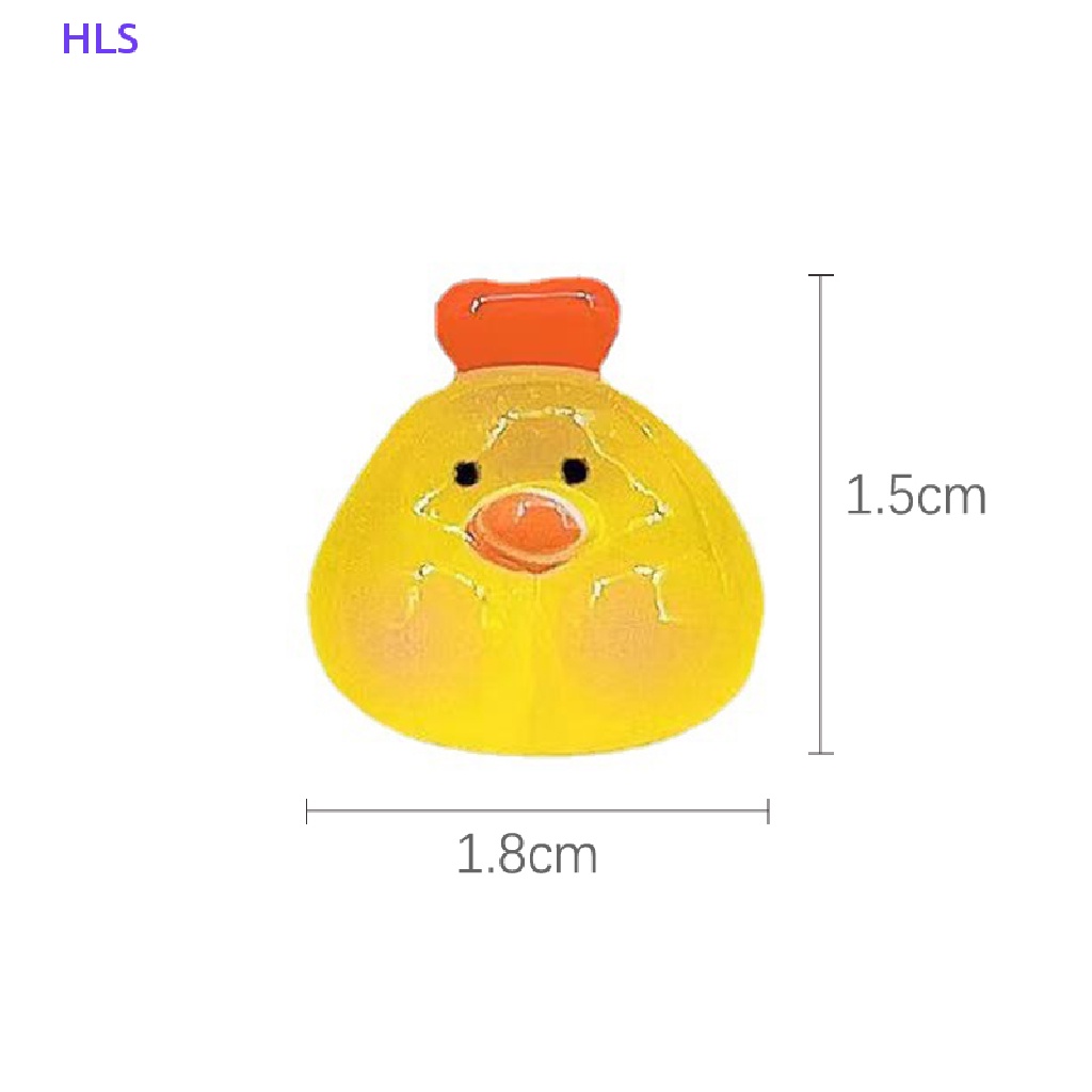 Set 10 Kẹp Tóc Hình Động Vật Mini Bằng Nhựa Trong Suốt DIY Cho Bé