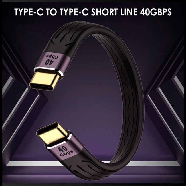 Cáp Sạc Nhanh Usb C 40gbps Chuyên Dụng Chất Lượng Cao