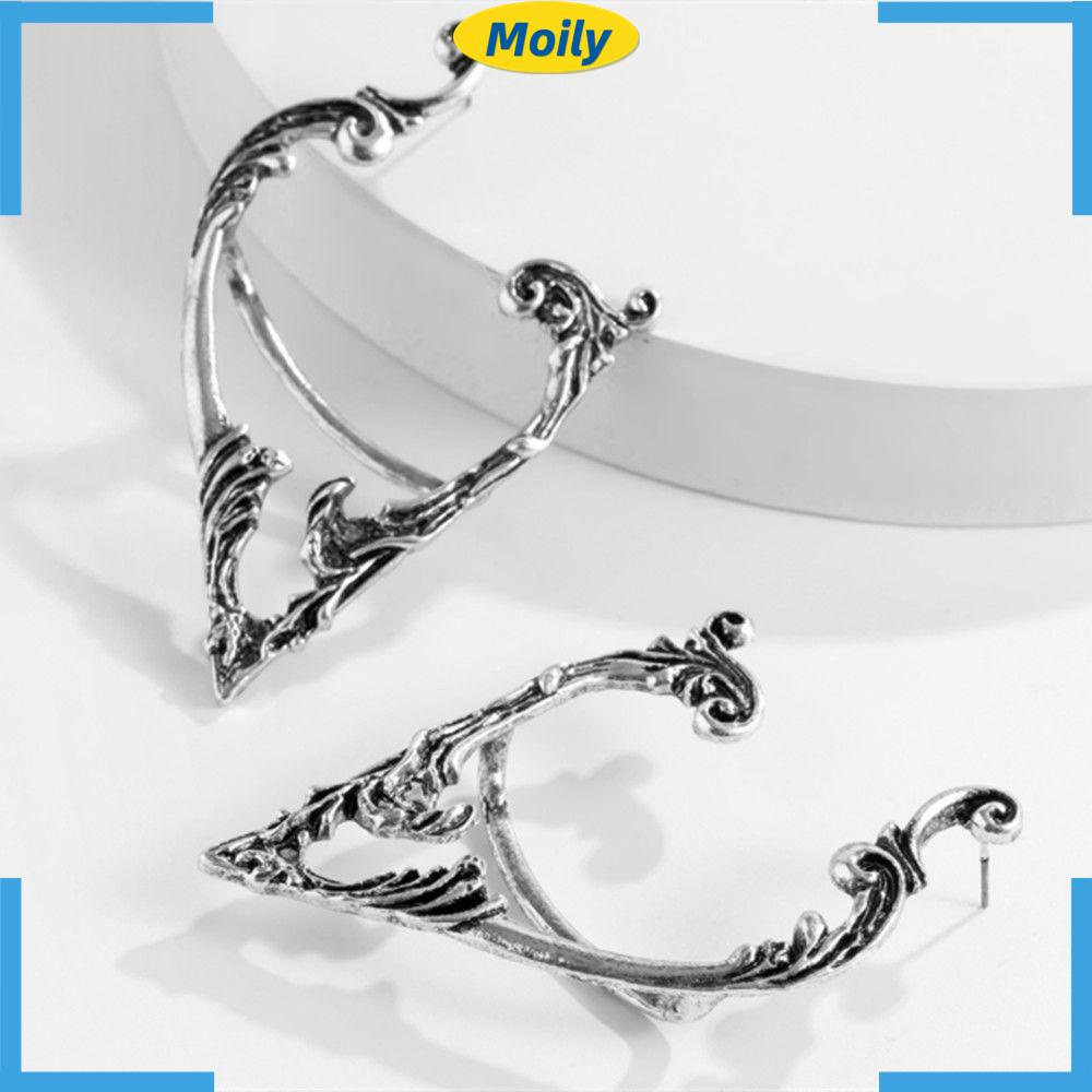 Khuyên tai kẹp vành không cần xỏ phong cách gothic độc đáo cho nữ