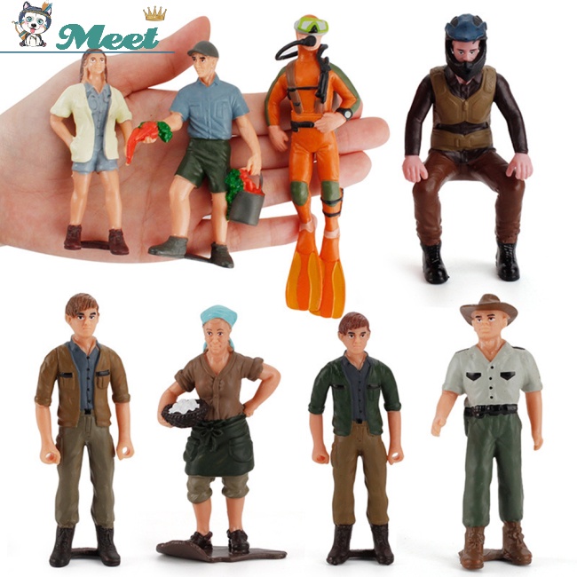 Mô Hình Nhân Vật Đồ Chơi Để Bàn Trang Trí Nhiều Mẫu Mã Đa Dạng