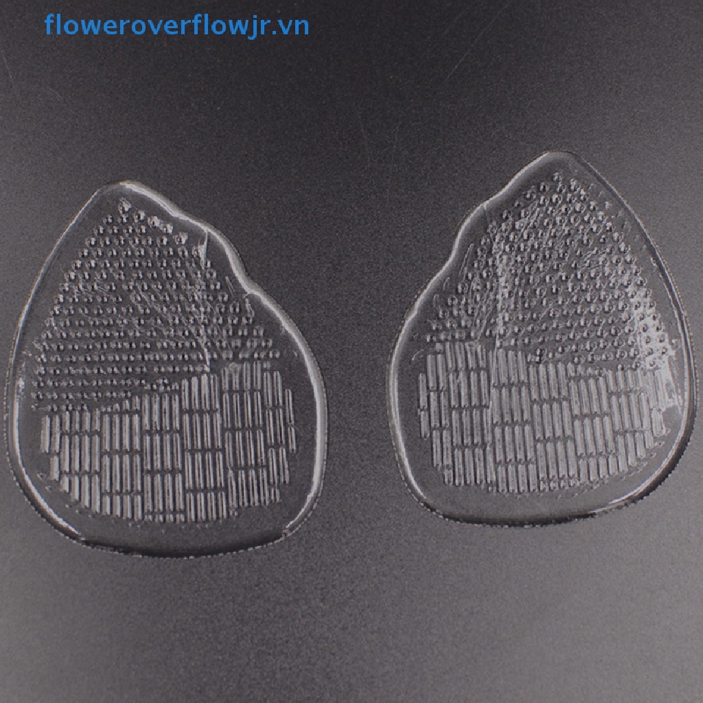 1 Cặp Đệm Lót Giày Bằng Silicon Gel Mềm Cho Nữ