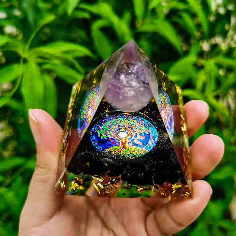 ♝Đồng Hồ Đeo Tay Mặt Chữ Limited Time Thời Gian Bán Chạy♝Cây Kim Tự Tháp Thạch Anh Tím Năng Lượng Tự Nhiên Để Bàn Trang Trí Phòng Khách / Văn Phòng