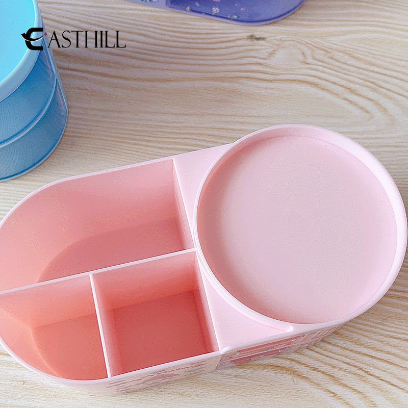 Hộp Đựng Bút / Mỹ Phẩm Để Bàn Họa Tiết Anime Sanrio Hello Kitty Kuromi Cinnamoroll My Melody Giá Đỡ