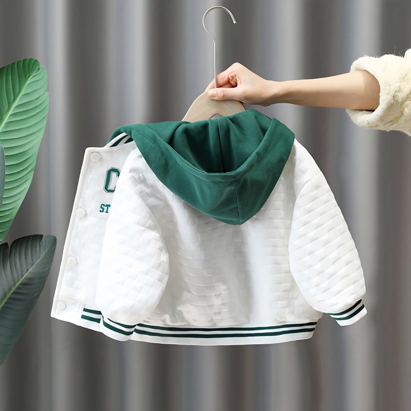 Áo Khoác Bóng Chày Mỏng Phong Cách Mới 2023 Chất Lượng Cao Cho Bé Trai