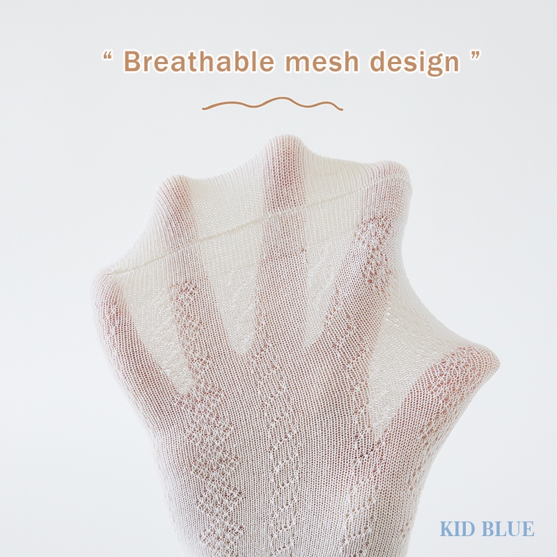 Vớ Lưới Mỏng Thoáng Khí Màu Sắc Trơn Thời Trang Mùa Hè Cho Nam Và Nữ