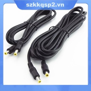 Dây Cáp Nối Nguồn 0.5m 1.5m 3m DC 12V 5.5 * 2.5mm Cho PC Laptop VNK2