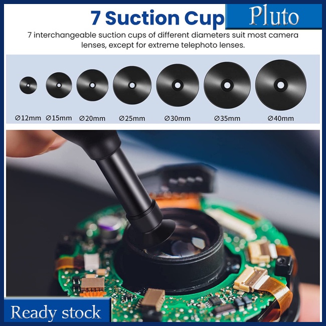 Mới Bộ Dụng Cụ Sửa Chữa Ống Kính Hút Chân Không Chống Tĩnh Điện Có Giác Hút Mạnh