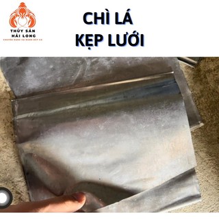 Chì lá loại mỏng dùng để kẹp lưới đánh cá bán theo kg