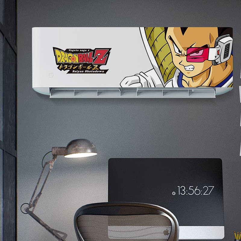 Sticker Dán Tường Chống Thấm Nước Họa Tiết Nhân Vật Hoạt Hình Dragon Ball MTAC