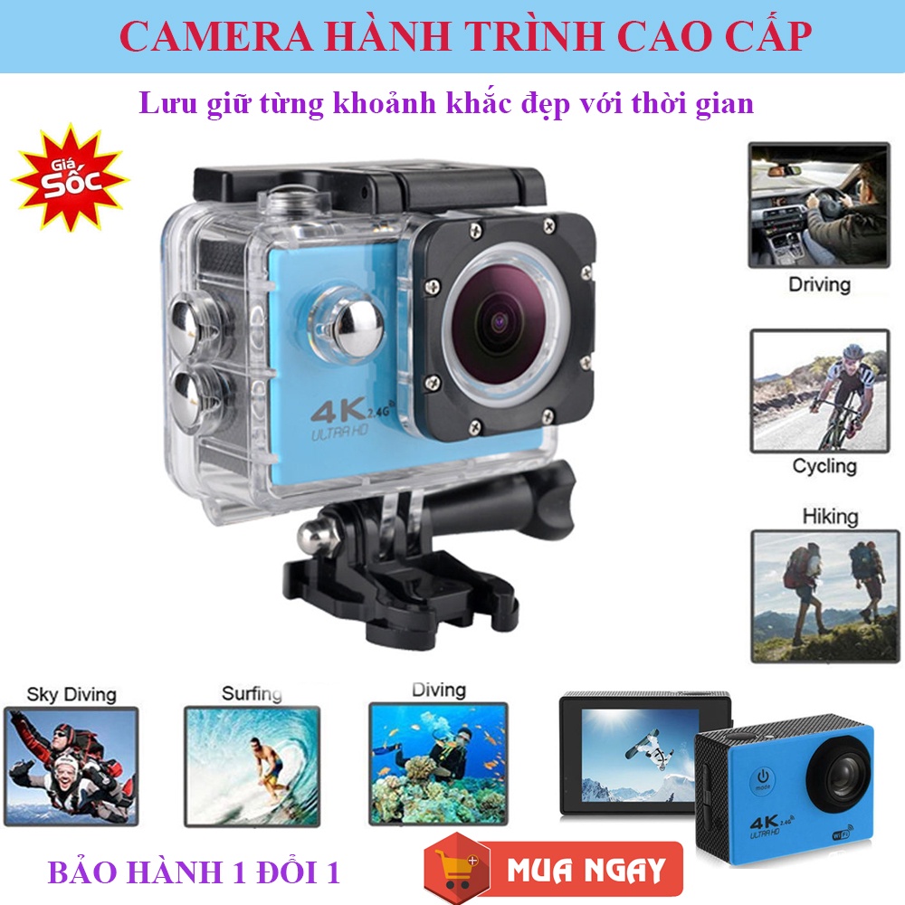Camera Hành Trình, Camera Hành Trình Oto,xe Máy 4K Ultra HD. Hình Ảnh  Rõ Nét, Thiết Kế Tỉ Mỉ Từng Chi Tiết.BH 12 Tháng