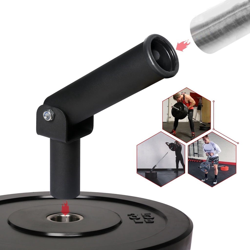 Ống Gắn Thanh Tạ Barbell Bar Xoay 360 Độ Luyện Sức Mạnh Chèo Thuyền Tập Bụng Lưng Tập GYM