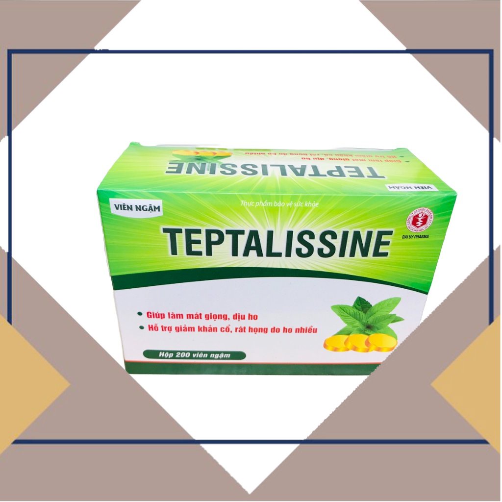Viên ngậm Teptalissine Daiuypharma