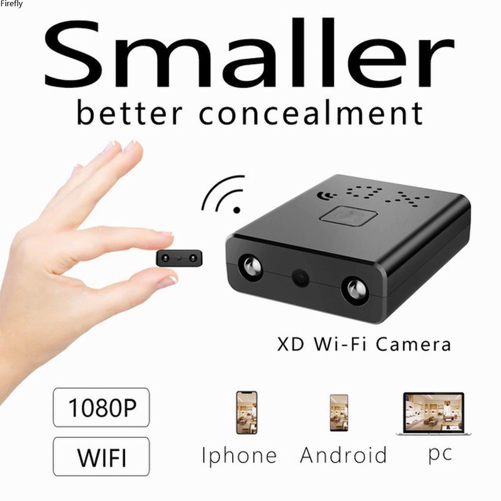 Coza Camera Gián Điệp Không Dây 24 Giờ 4K Wifi Mini Hd 1080P An Ninh Gia Đình Xd Quan Sát Ban Đêm Ir Giám Sát Di Động Đàm Thoại Video (Ứng Dụng: Iwfcam)