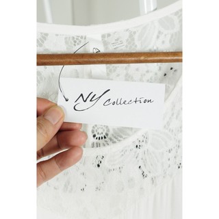 Đầm maxi NY.Collection 2 lớp phối ren