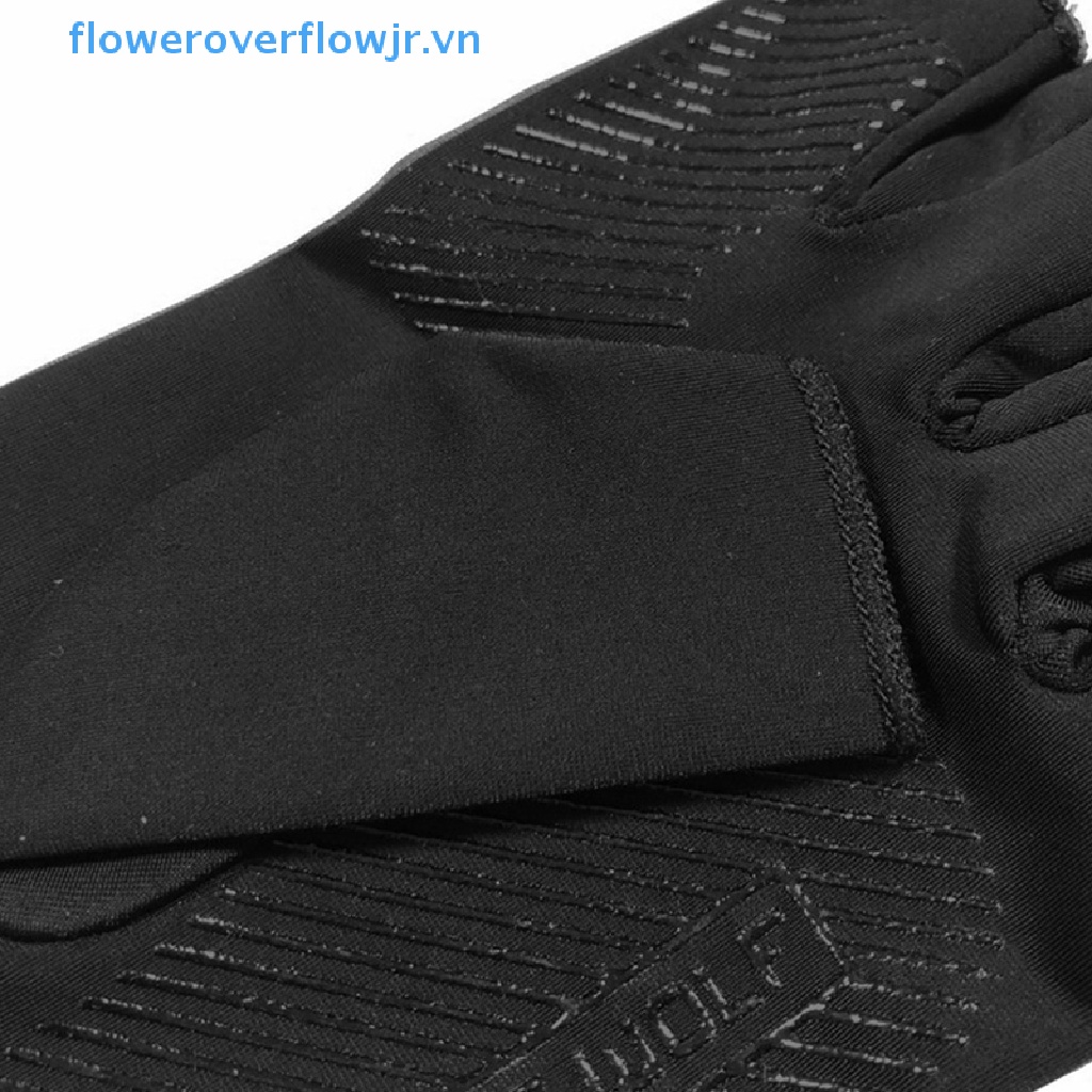 Găng Tay Nửa Ngón FJR Vải Lụa Lạnh Thoáng Khí Chống Trượt Có Thể Chạm Màn Hình Cảm Ứng