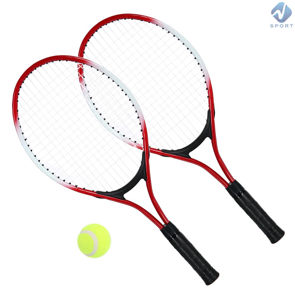 Set 2 Vợt Tennis Kèm 1 Quả Bóng Tennis Và Túi Đựng