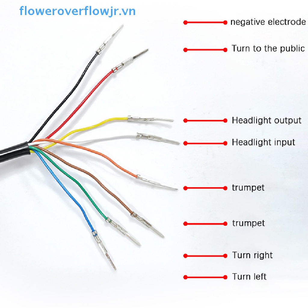 Công Tắc Đèn Tín Hiệu DK336 Chuyên Dụng Cho Xe Đạp Điện / Xe Máy