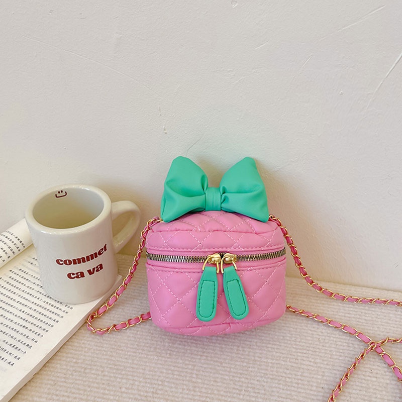 Bololo Túi Đeo Chéo Đựng Tiền Xu Phong Cách Công Chúa Thời Trang Phương Tây Cho Bé Gái