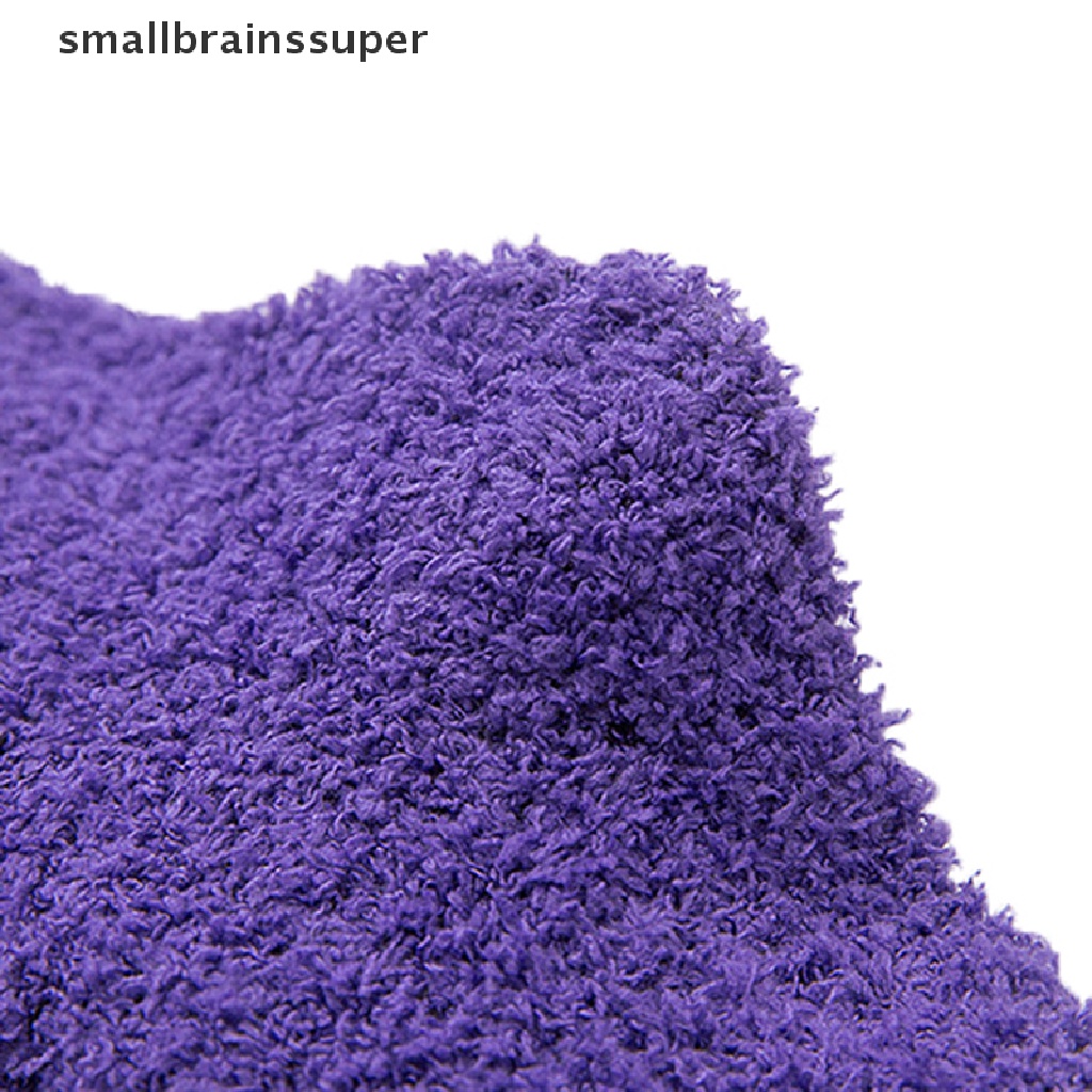 Vớ Lông Cừu San Hô Nhỏ Màu Kẹo Ấm Áp Cho Nữ SBS