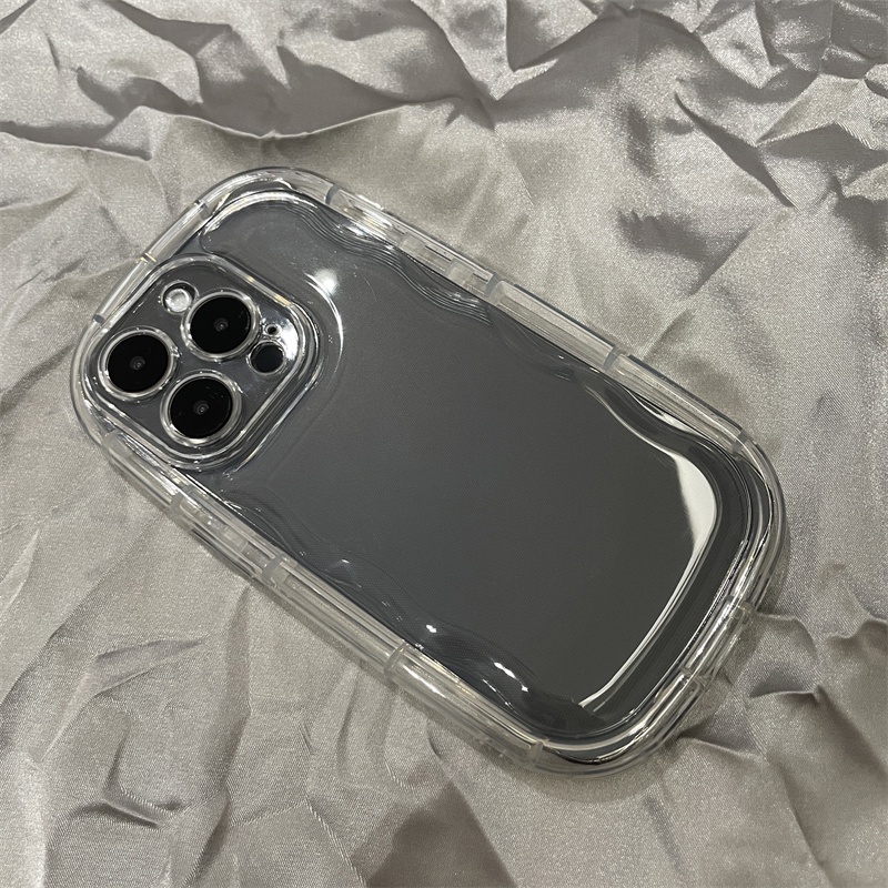 Ốp Điện Thoại Silicon Dày Mềm Màu Trong Suốt Cho IPhone 11 12 13 14 Pro Max XR X 7 8 Plus XS Max 6 6S SE 2020