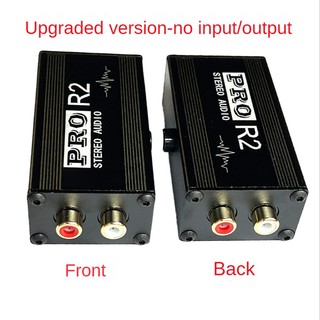 Ground Loop Audio Isolator Audio Noise Filter RCA Noise Suppressor Isolator for PC