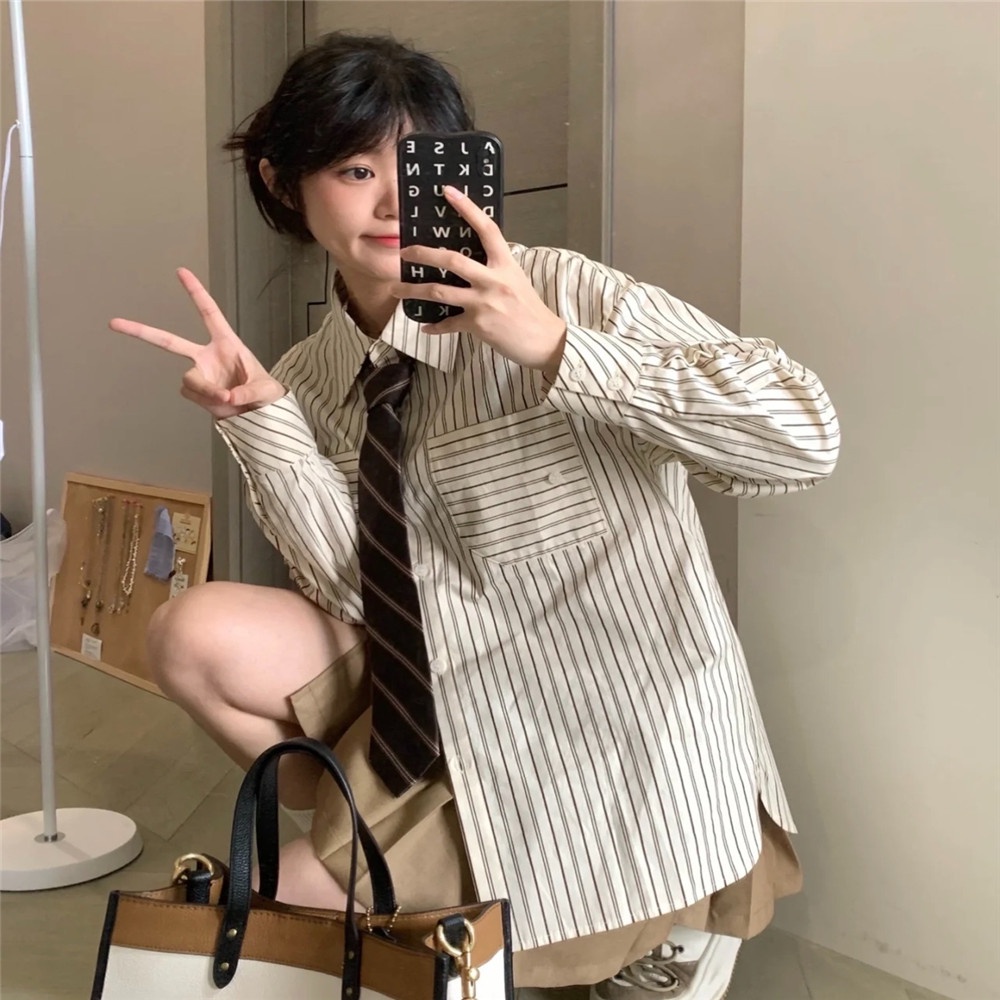 Cà Vạt Nơ Họa Tiết Sọc Caro Phong Cách Retro Thời Trang Cho Nam Nữ