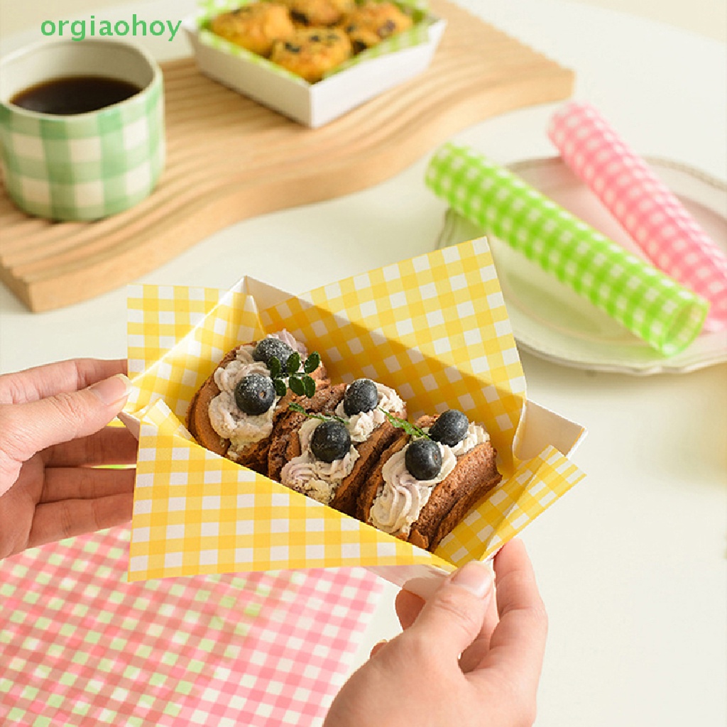 Set 100 Giấy Gói Bánh Sandwich Chống Mỡ Tiện Dụng