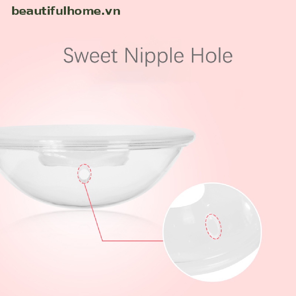 Bộ 1 / 2 Cốc Silicone Sưu Tập Sữa Mẹ Chống Rò Rỉ Tiện Dụng