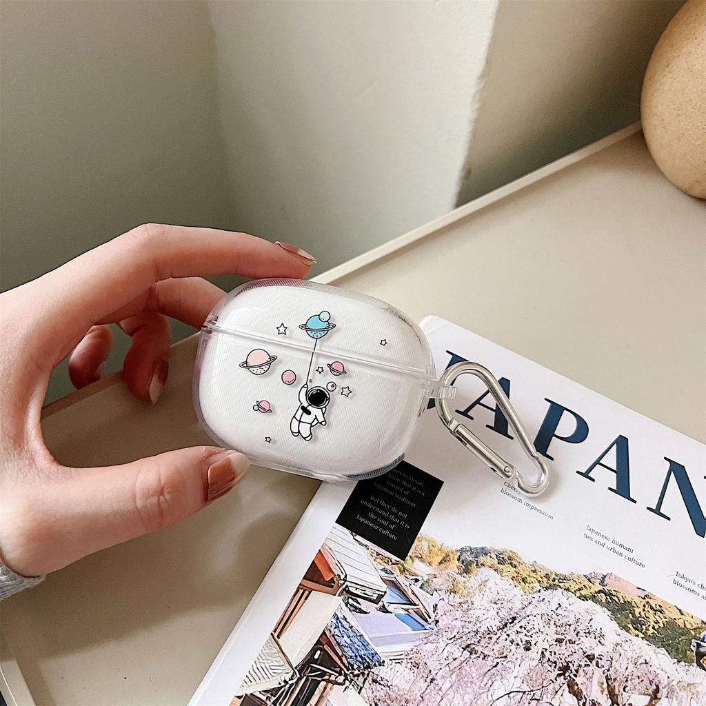 Ugreen Vỏ Bảo Vệ Hộp Sạc Tai Nghe Không Dây HiTune T3 TWS Bằng TPU Mềm Trong Suốt