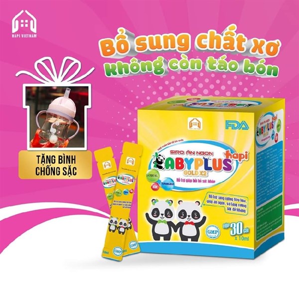 Siro ăn ngon Baby plus chính hãng