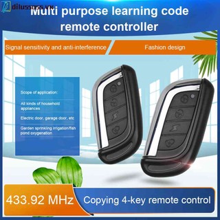 433.92 MHz Wireless Clone Remote Multipurpose Cloning Garage Door Remote Control