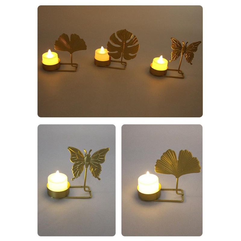 Giá Đỡ Nến Để Bàn Trang Trí Tiệc Cưới / Giáng Sinh Phong Cách Châ