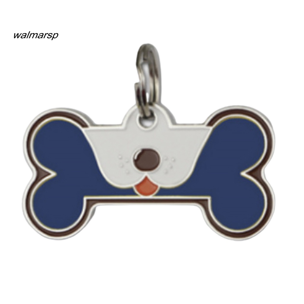 Thẻ ID Hợp Kim Kẽm Hình Xương Chống Thất Lạc Cho Thú Cưng