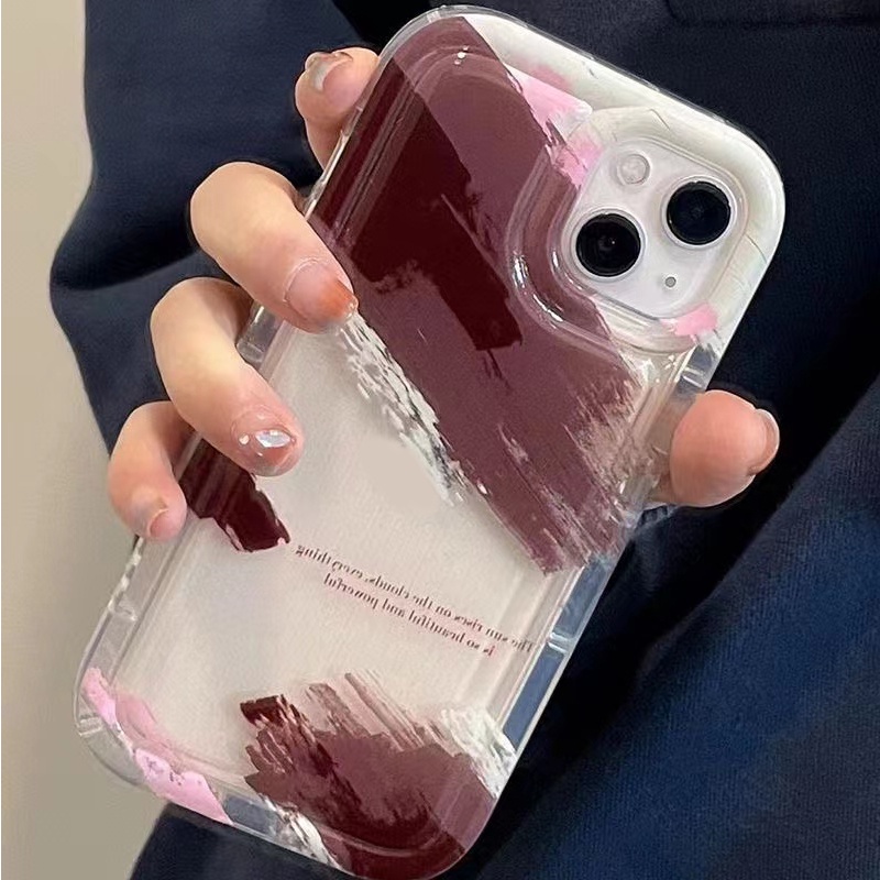 Ốp Điện Thoại TPU Dẻo Trong Suốt Họa Tiết Dễ Thương Cho IPhone 11 12 13 14 Pro Max 7 8 Plus X XS XR 6 6S SE 2020