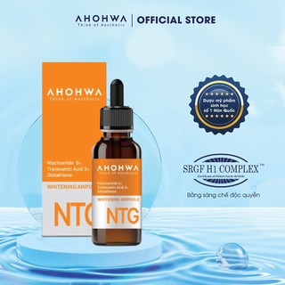 Serum tinh chất dưỡng trắng da ahohwa ampoule ntg mờ thâm mụn, sạm nám