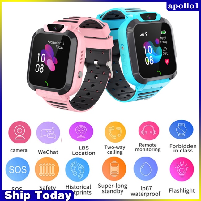 Đồng Hồ Thông Minh Q16s Cảm Ứng Sos Chống Thấm Nước Hỗ Trợ Gọi Điện Cho Bé | BigBuy360 - bigbuy360.vn