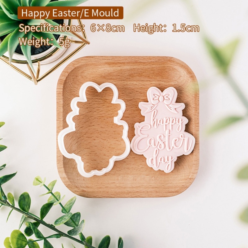 Khuôn Làm Bánh Quy Dạng Đẩy Tiện Dụng Cho Phục Sinh