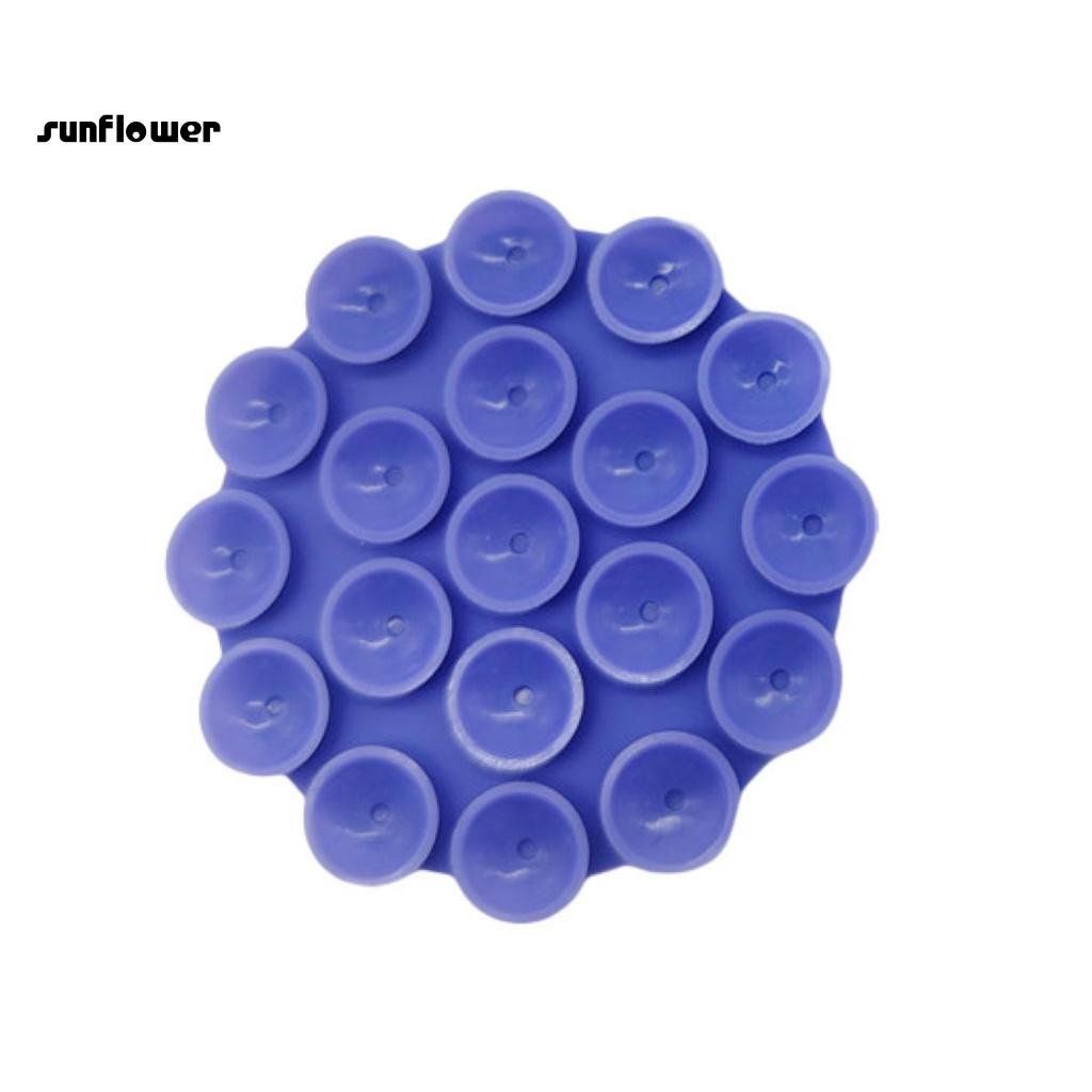 Giá Đỡ Điện Thoại Silicon 19 Hạt Có Giác Hút Tiện Dụng Cho Xe Hơi / Văn Phòng