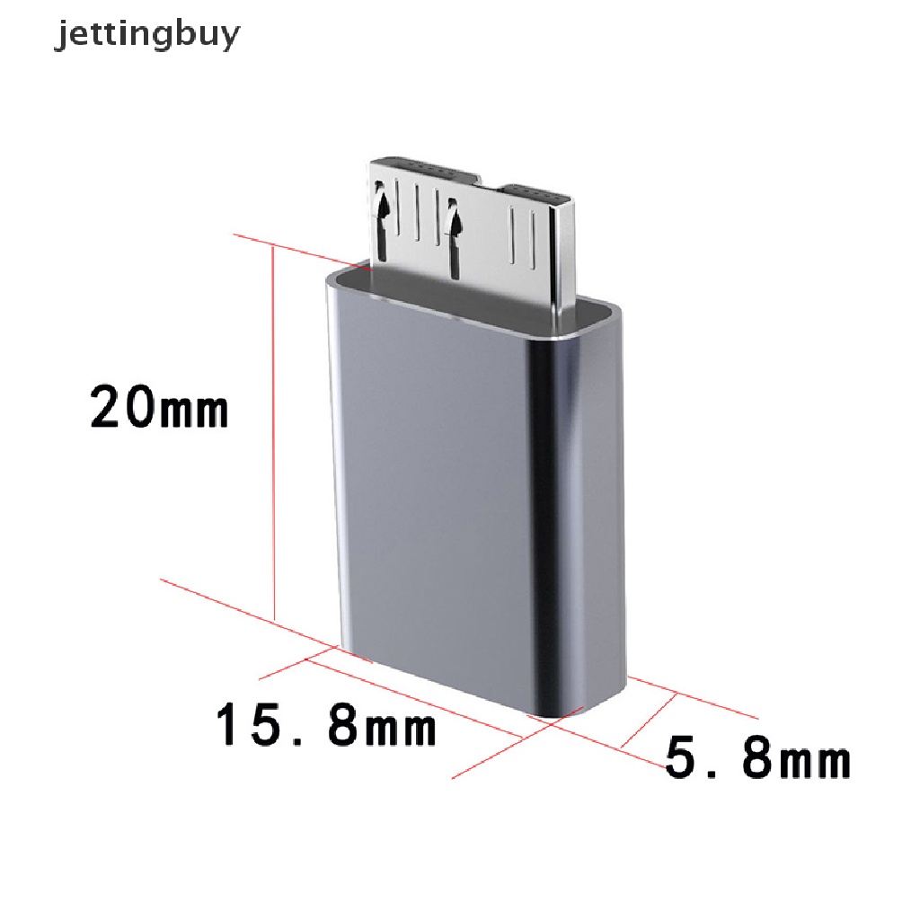 Đầu Chuyển Đổi USB Type C Sang USB 3.0 Micro B