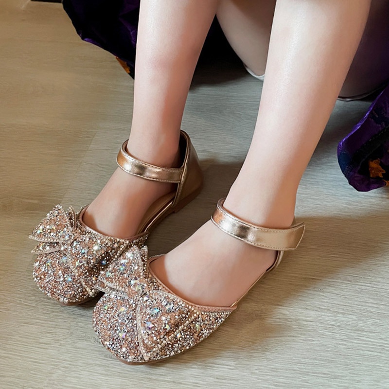 Bololo Giày Búp Bê Da Đế Mềm Thời Trang Cho Bé Gái