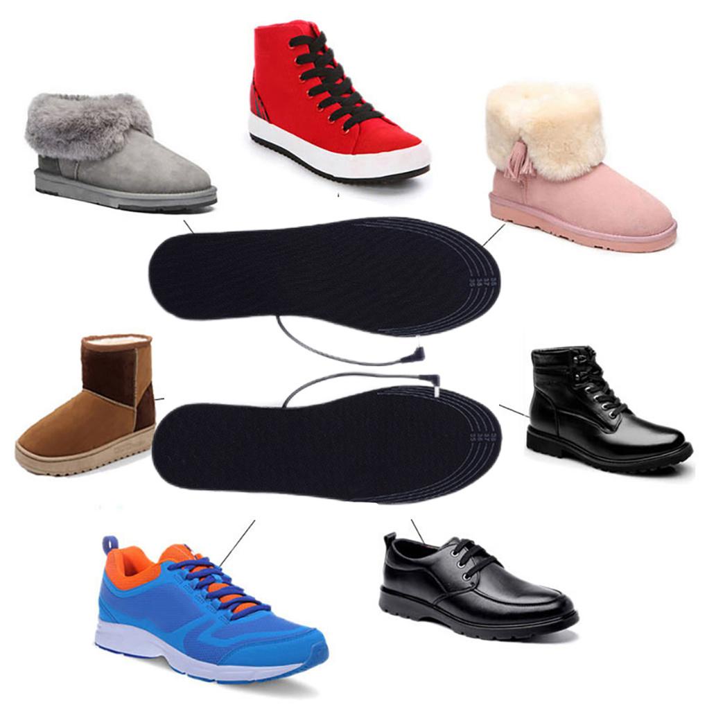 Đế Lót Giày Giữ Ấm Bằng Điện Cổng USB Tiện Lợi