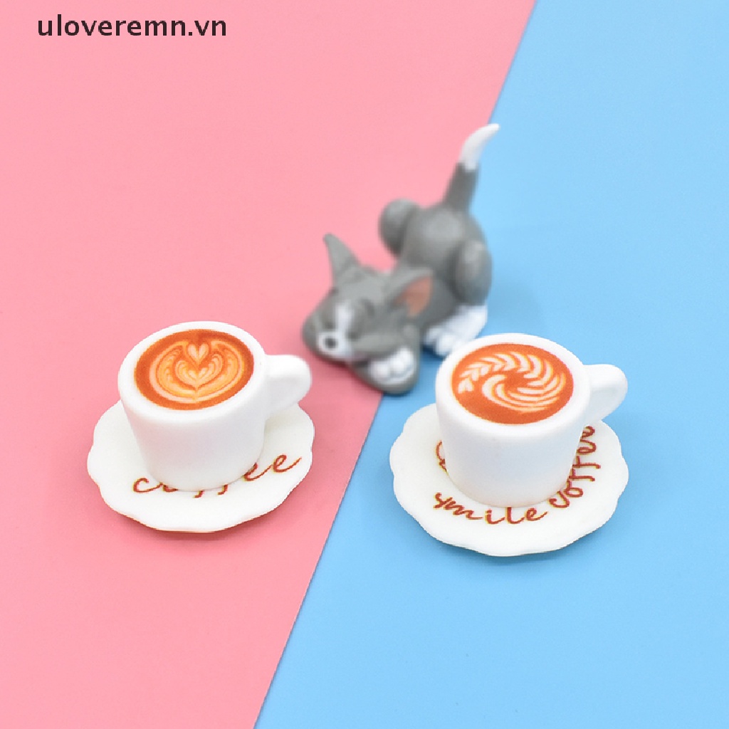 Mô Hình Tách Cà Phê Mini Trang Trí Nhà Búp Bê