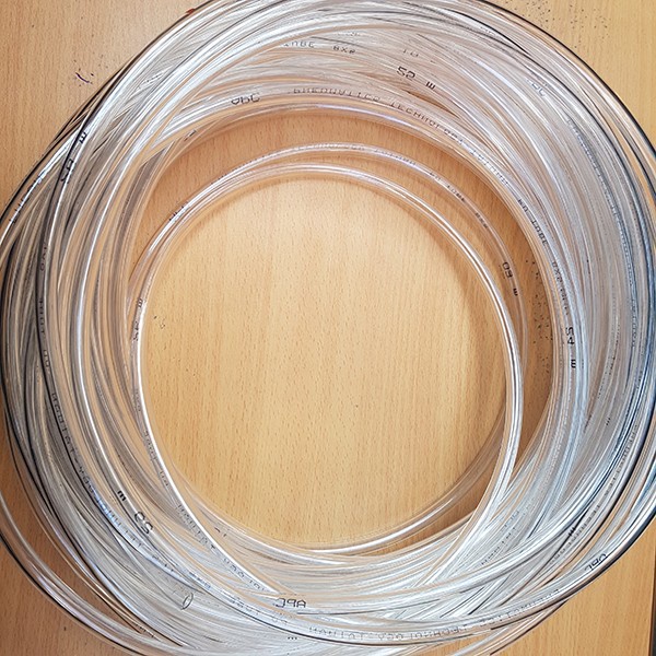 Combo 5-10-15-20 m dây hơi khí nén Đài Loan phi 8*5mm mầu trắng trong, màu xanh