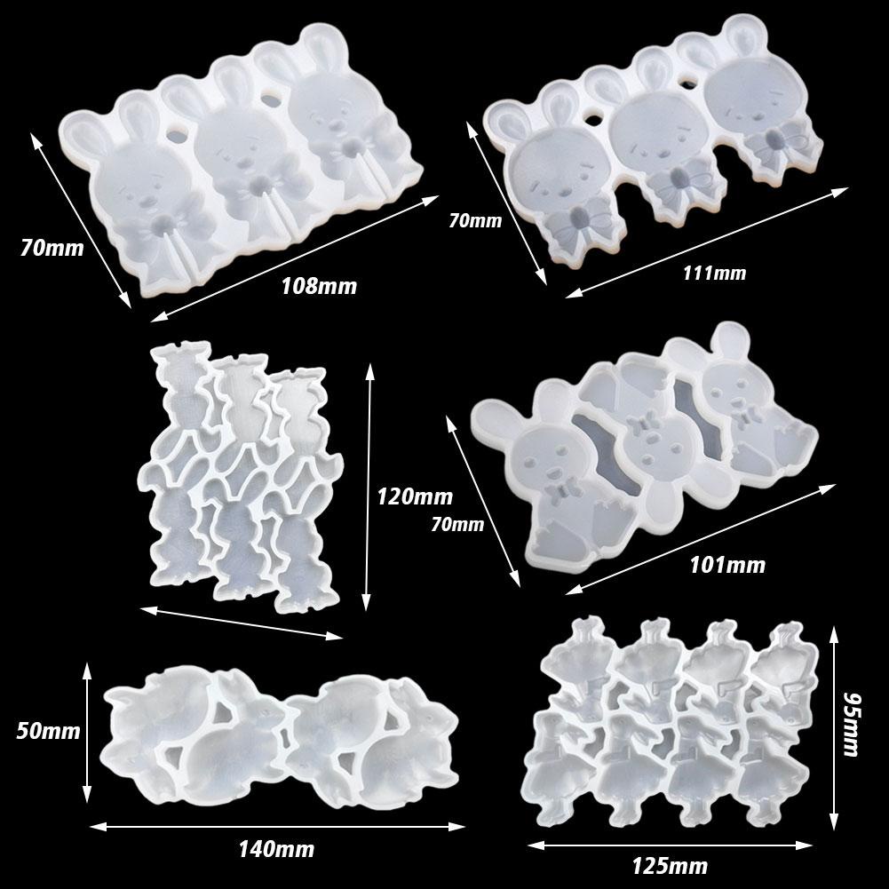 Khuôn Làm Bánh Hình Thỏ Phục Sinh U2A4