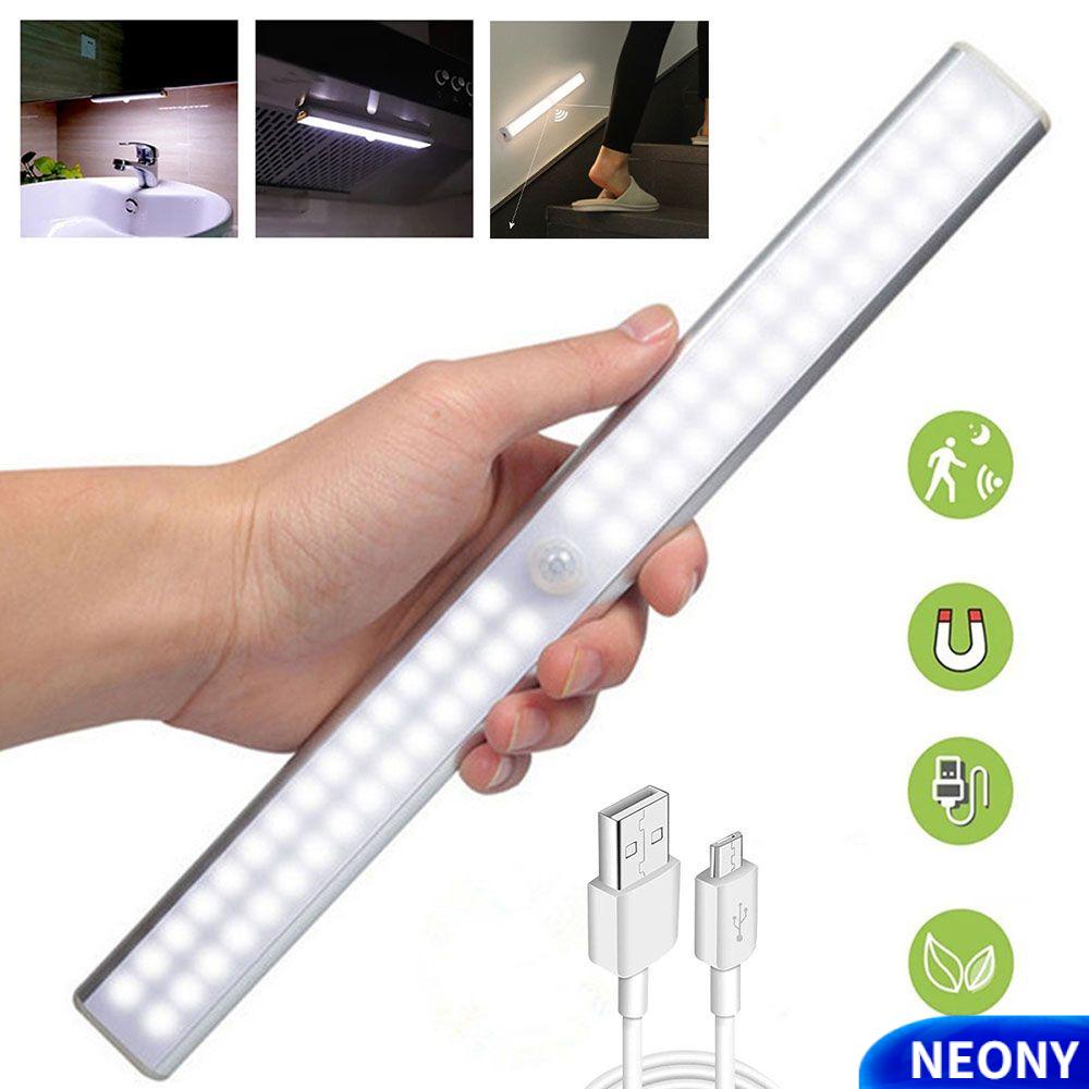 Đèn LED Cảm Ứng Có Thể Sạc Lại Dùng Để Trang Trí Lễ Hội / Tủ Quần Áo