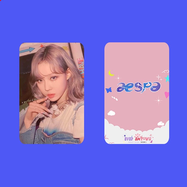 Set 4 Tấm Ảnh Lomo Card KARINA NINGNING GISELLE Mùa Đông 2023